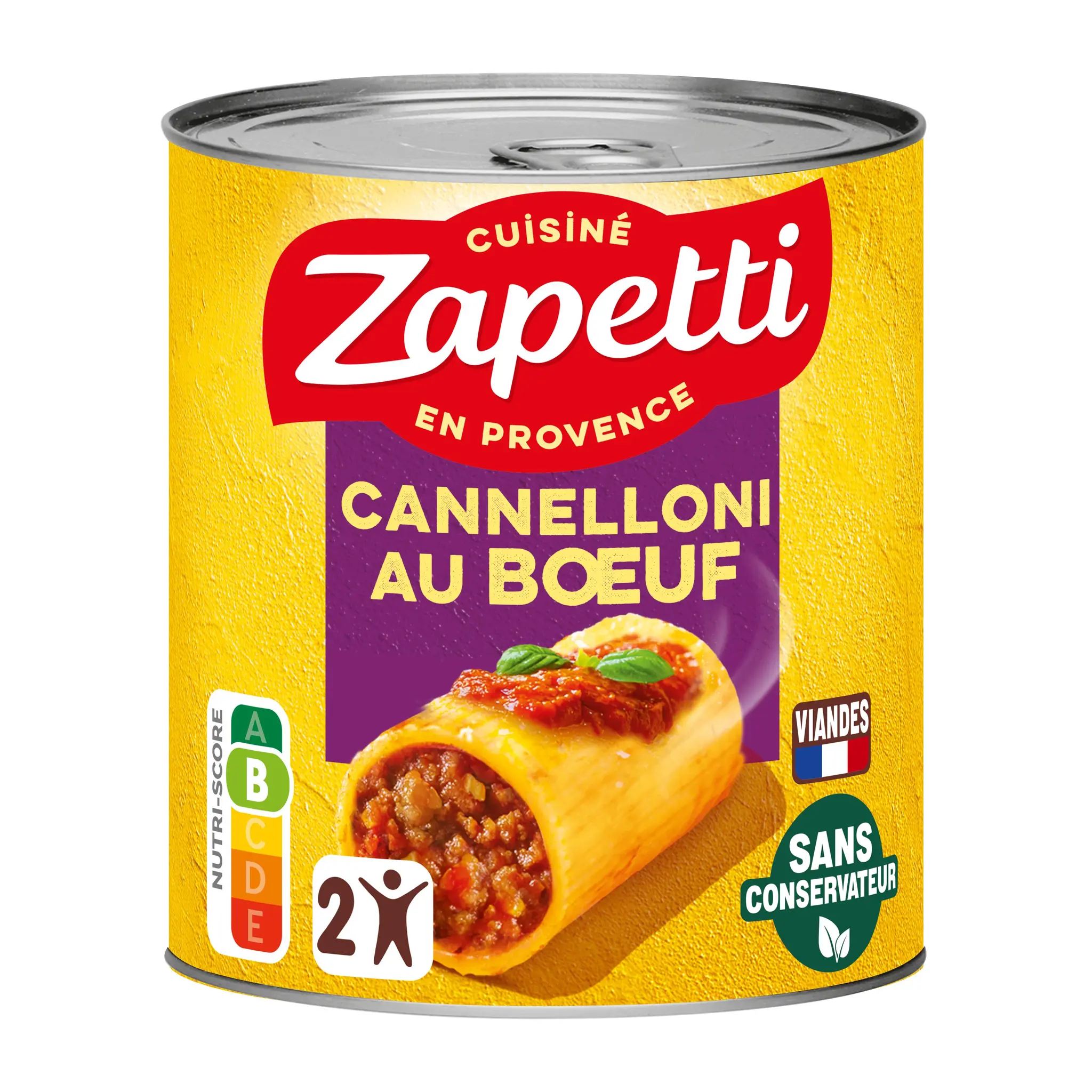ZAPETTI Cannelloni pur boeuf