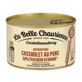 LA BELLE CHAURIENNE Authentique cassoulet au porc en conserve