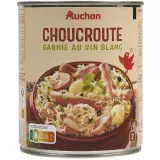 AUCHAN Choucroute garnie au vin blanc