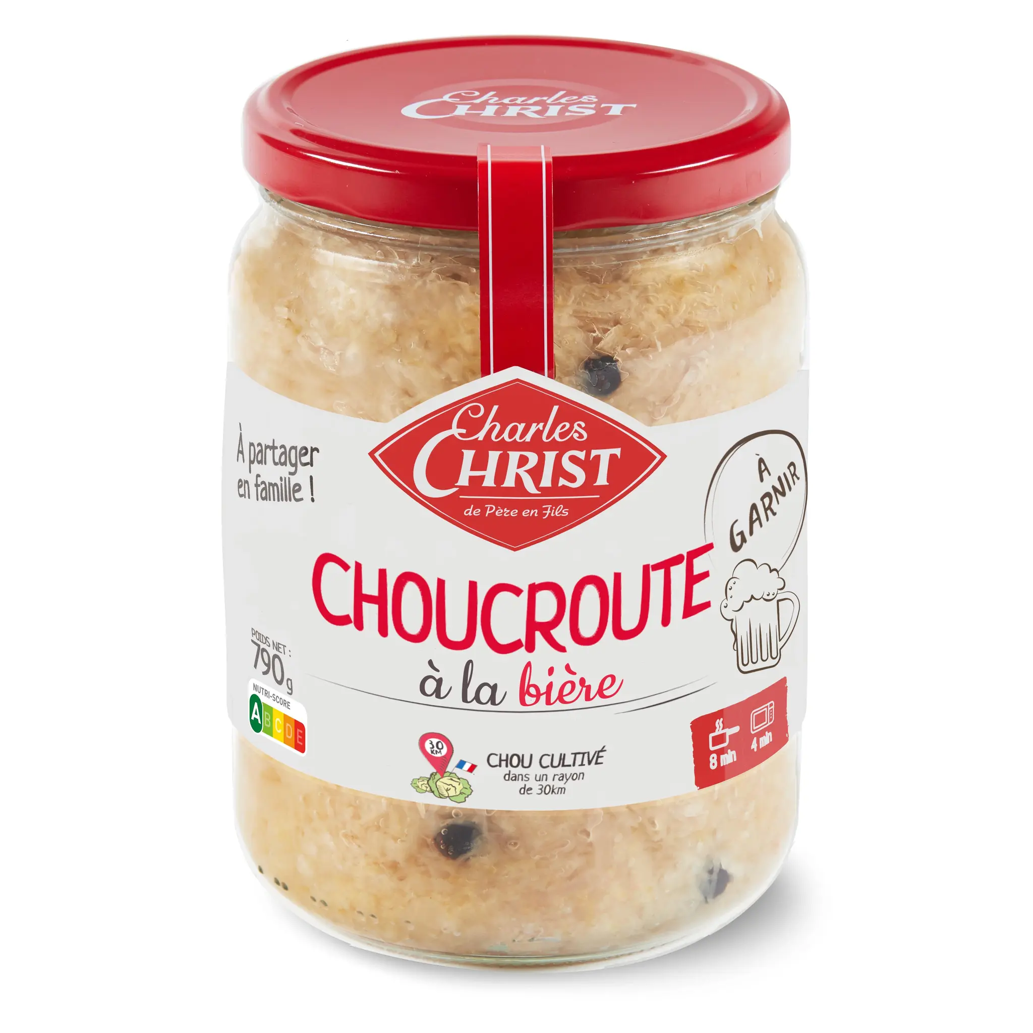 CHARLES CHRIST Choucroute à la bière chou à garnir