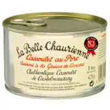 LA BELLE CHAURIENNE Cassoulet au porc cuisiné à la graisse de canard
