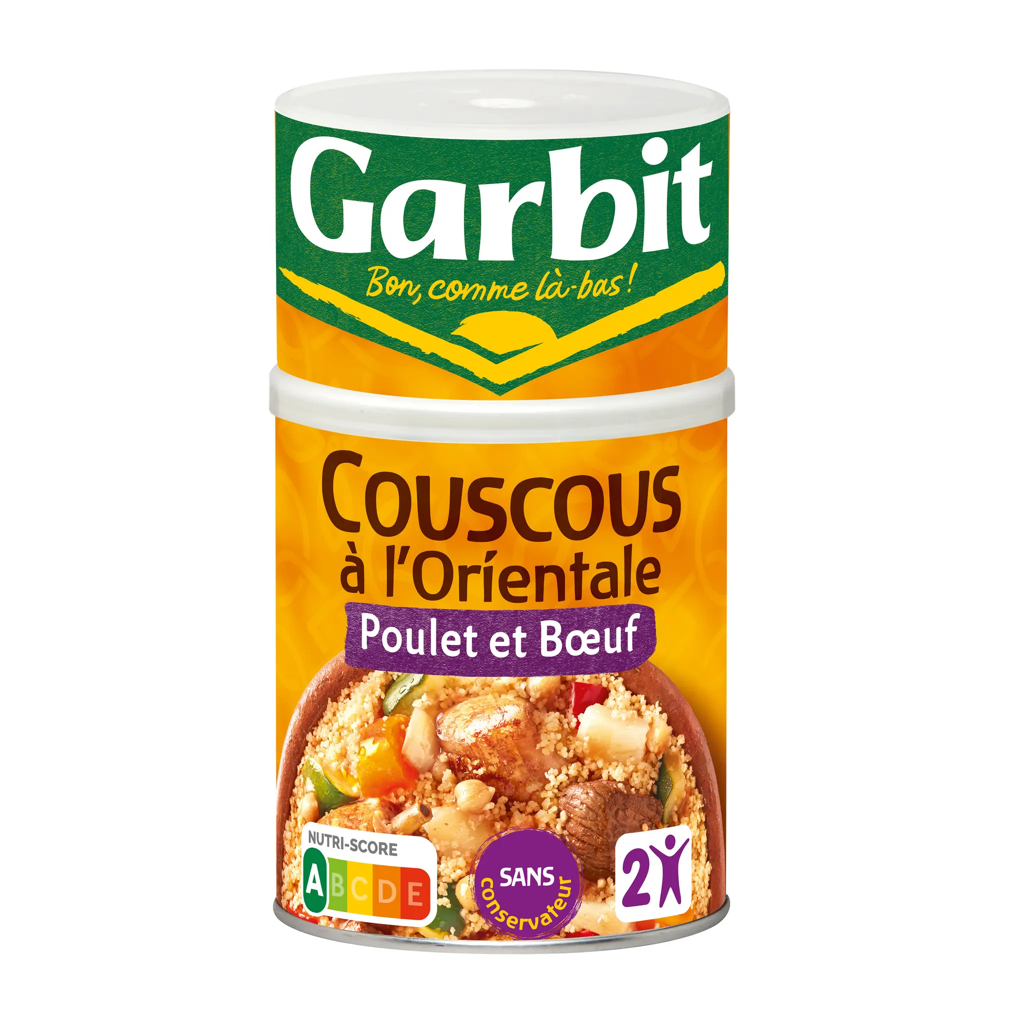 GARBIT Couscous royal poulet et bœuf