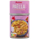 AUCHAN Paëlla avec volaille moules et chorizo