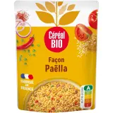 CÉRÉAL BIO Riz et soja façon paëlla sachet express