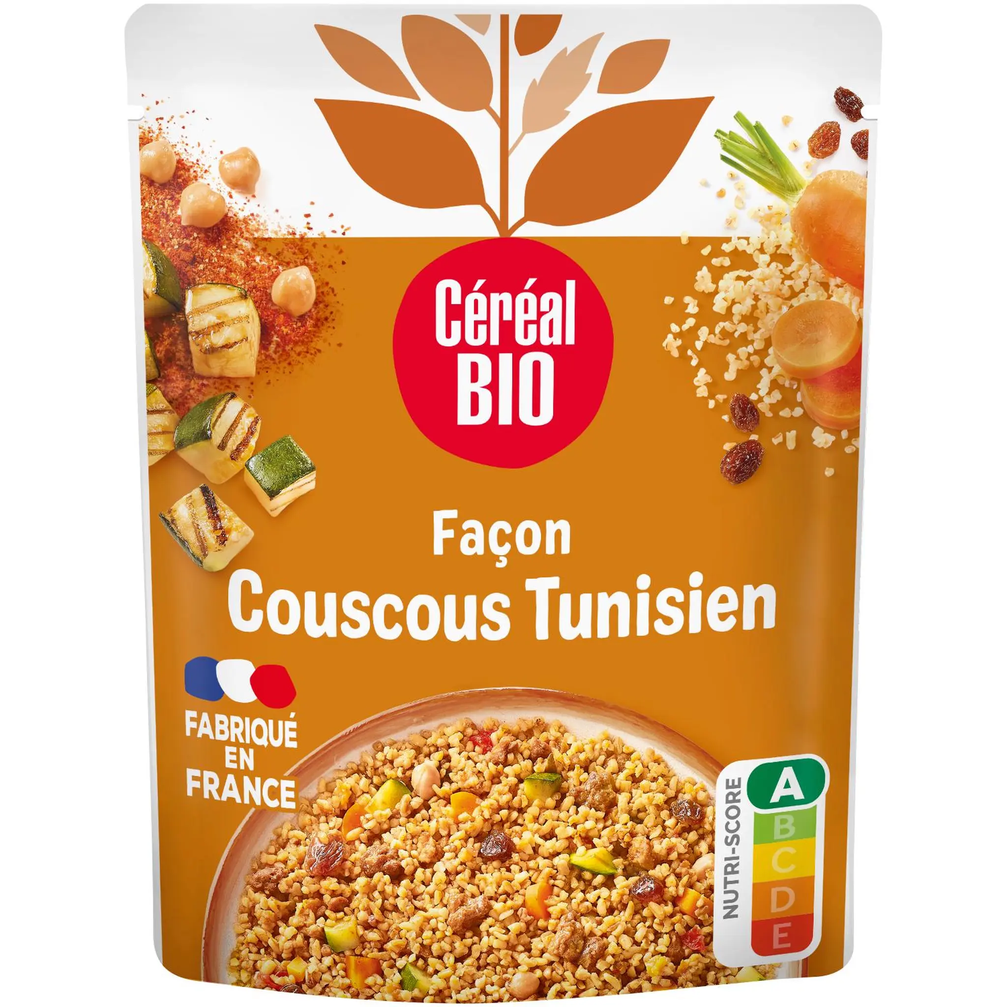 CÉRÉAL BIO Boulgour à la tunisienne au raz el hanout sachet express