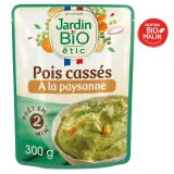JARDIN BIO Pois cassés à la paysanne sachet express