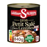 WILLIAM SAURIN Petit salé aux lentilles sans conservateur
