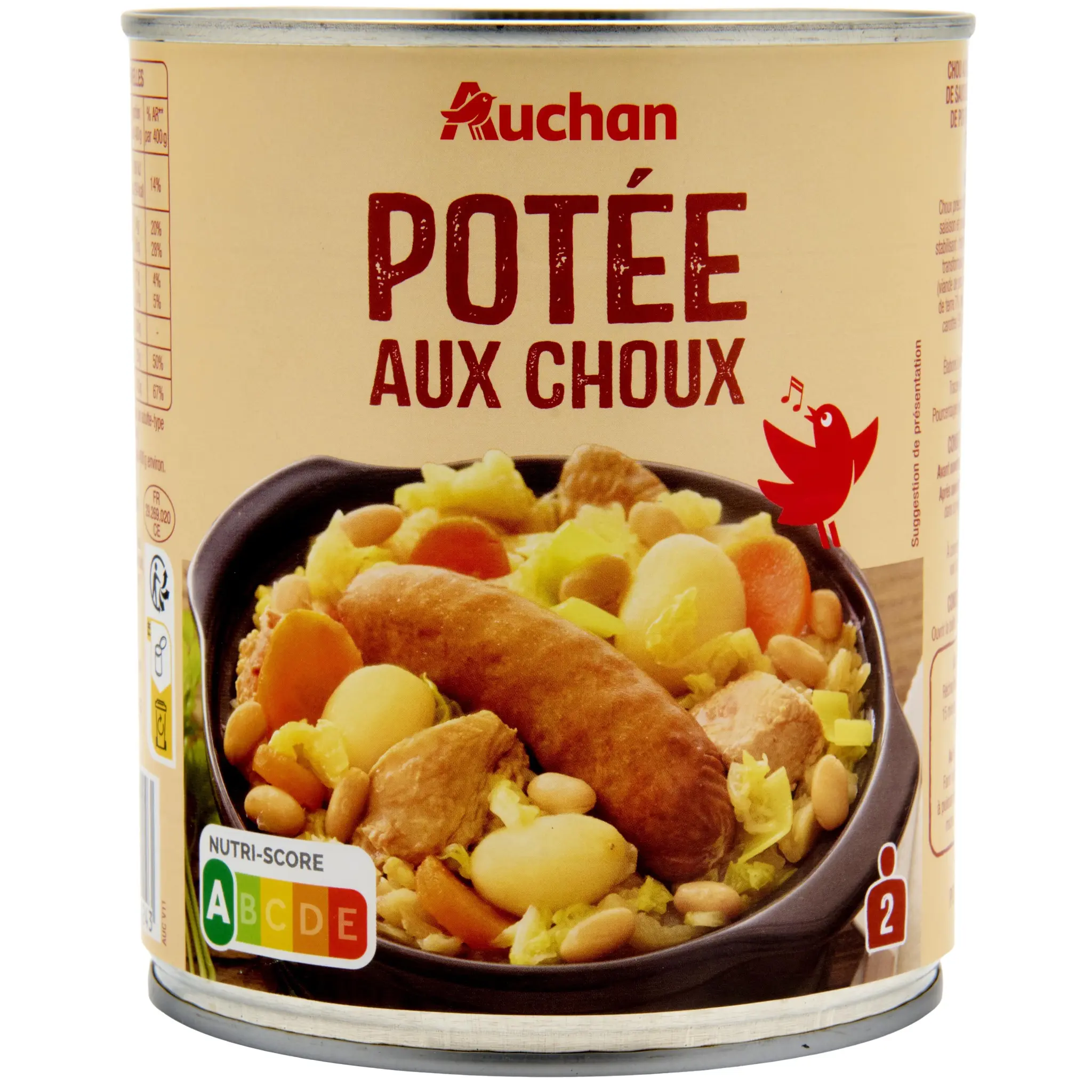 AUCHAN Potée aux choux