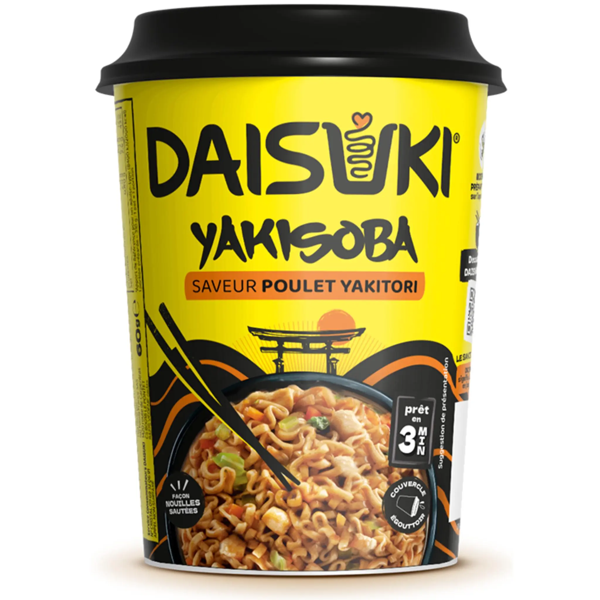 DAISUKI Nouilles instantanées saveur poulet yakitori