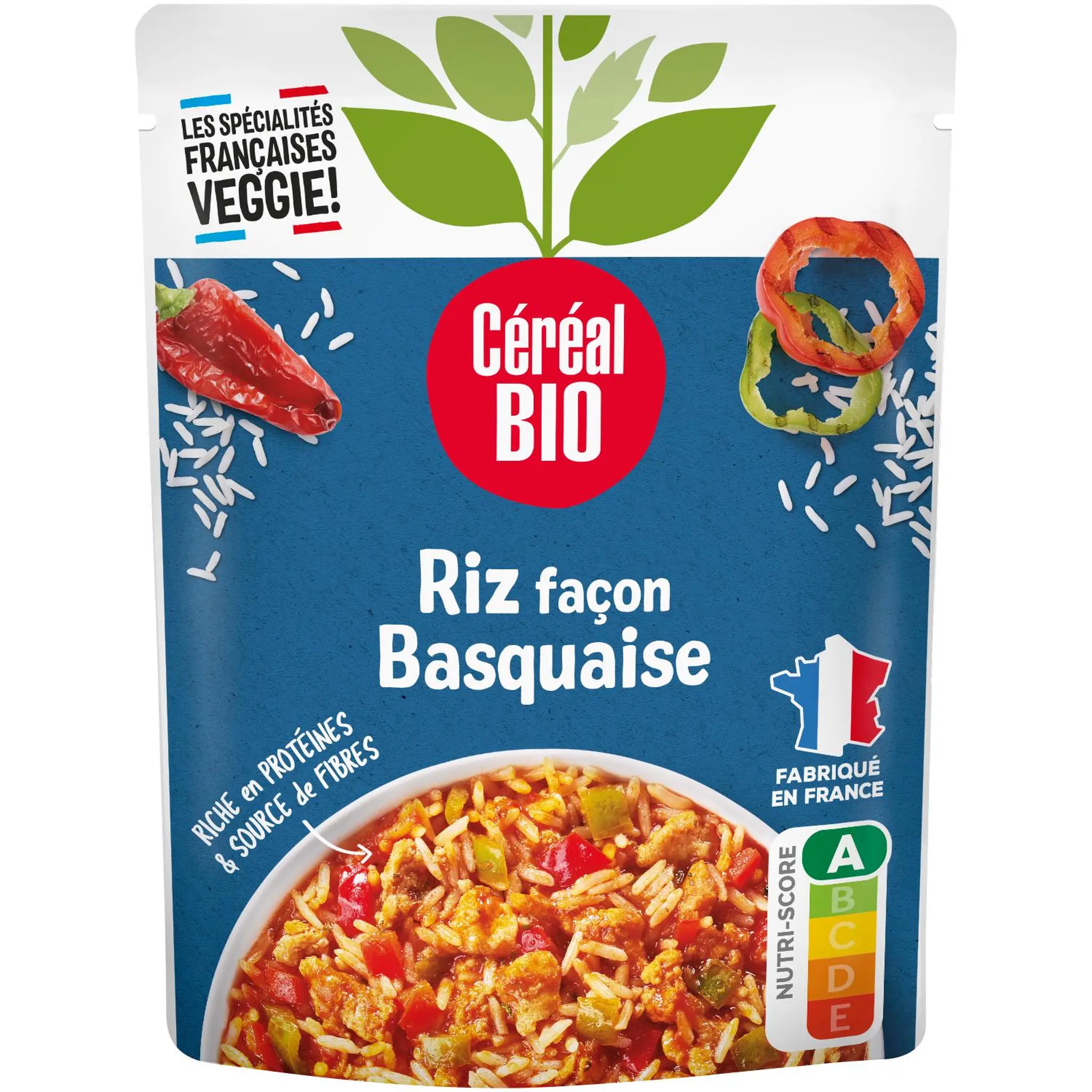 CÉRÉAL BIO Riz façon basquaise