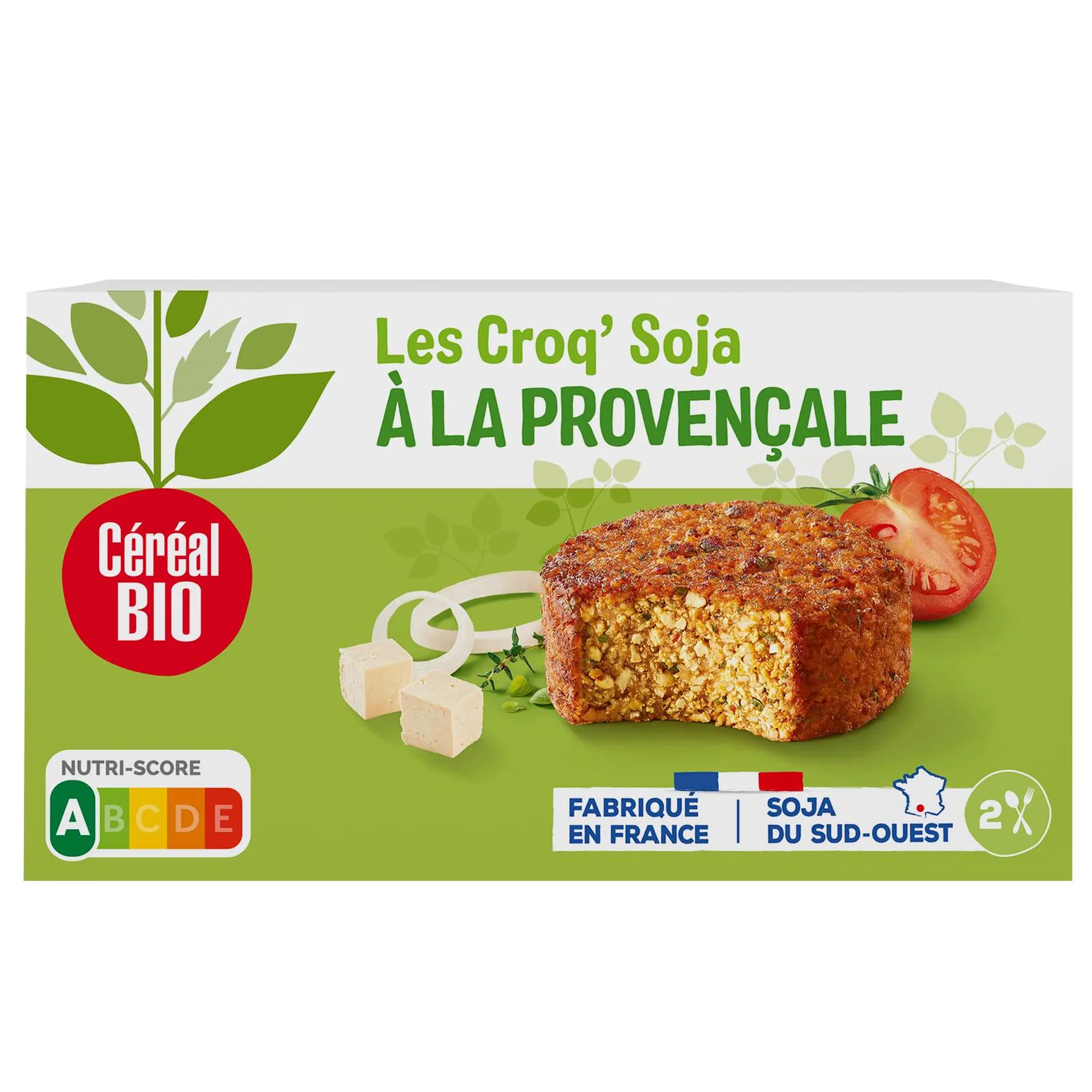 CÉRÉAL BIO Croq' soja à la provençale bio