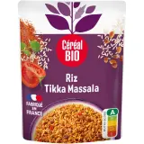 CÉRÉAL BIO Riz et soja aux épices tikka massala sachet express