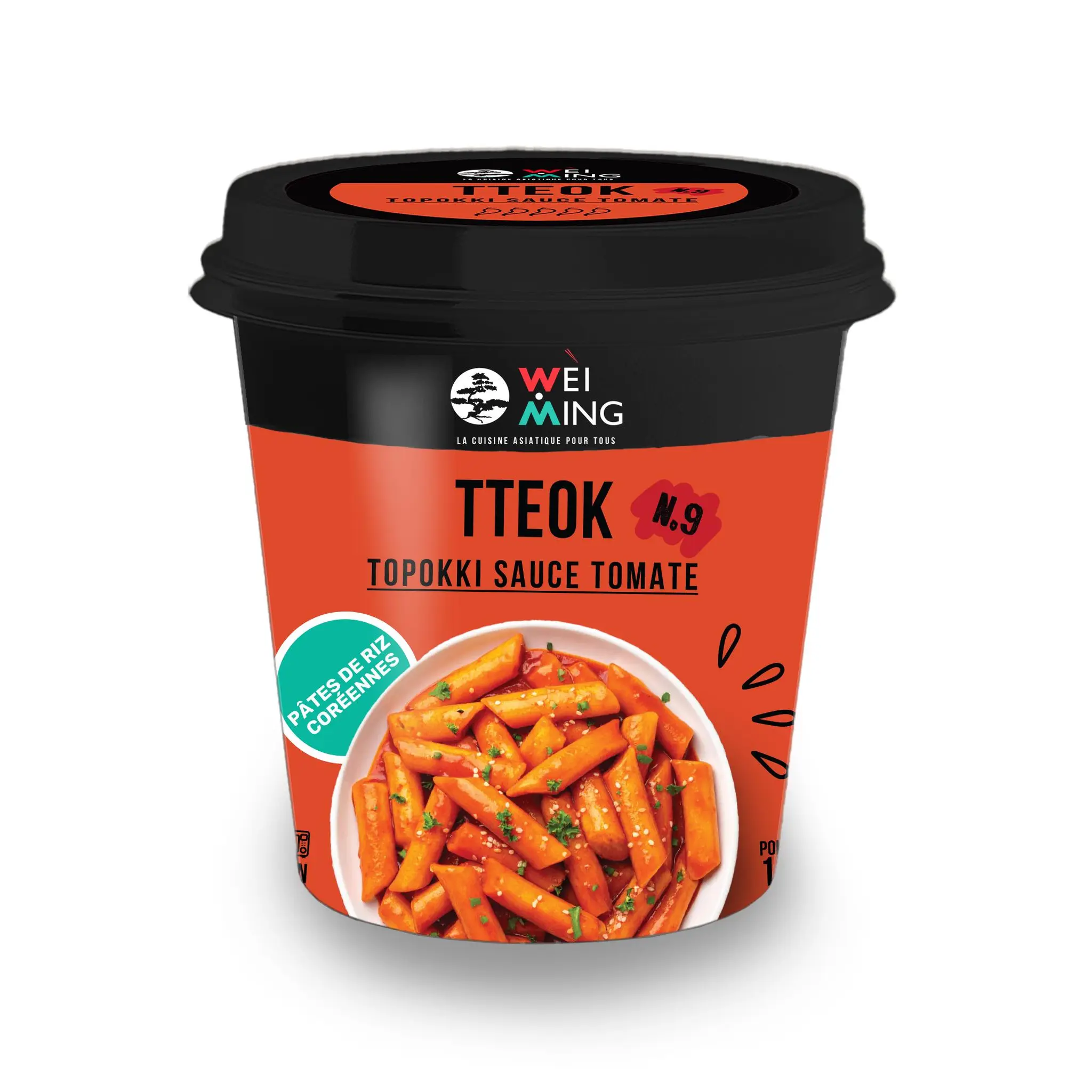 WEI MING Topokki à la tomate en cup