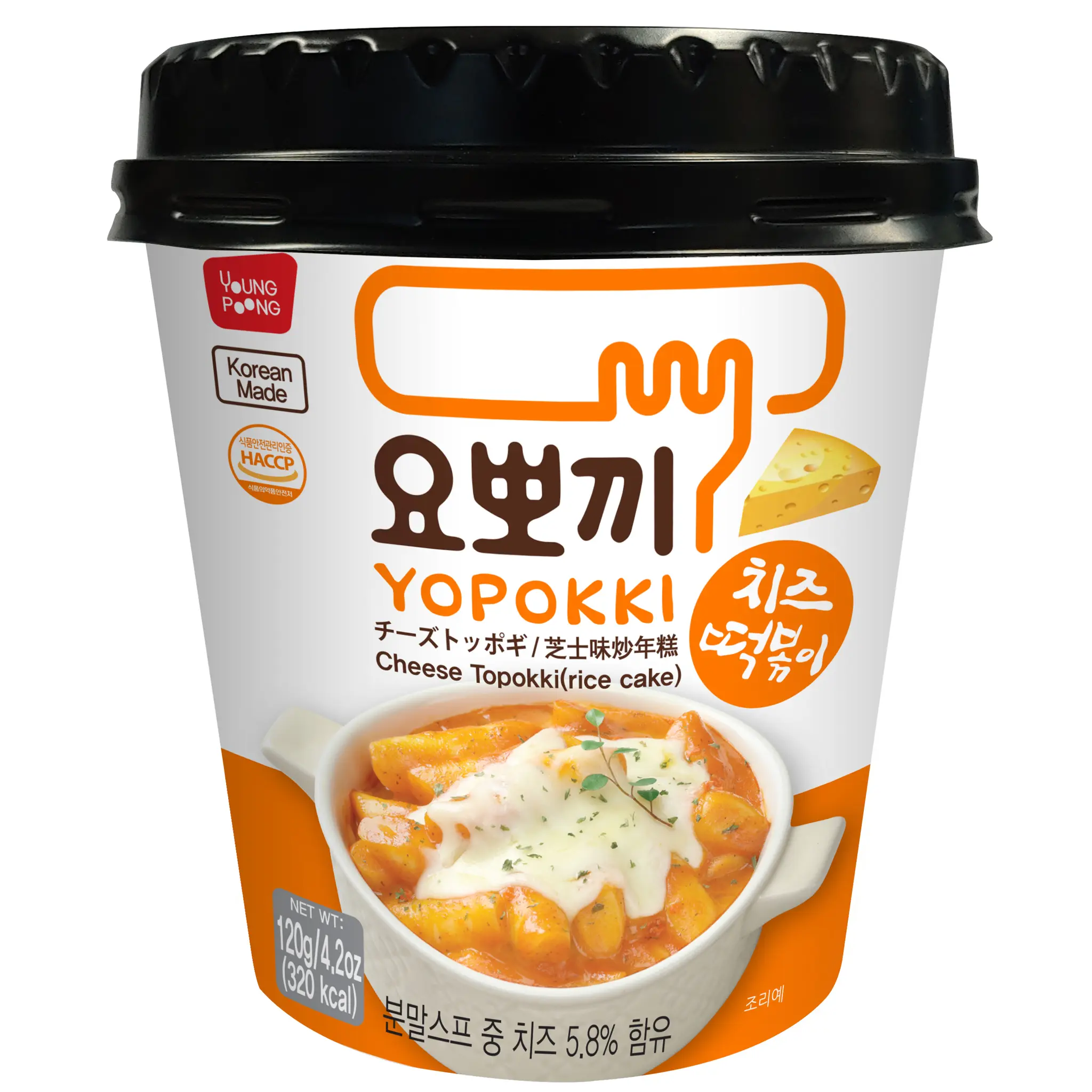 YOPOKKI Yopokki instantané saveur fromage