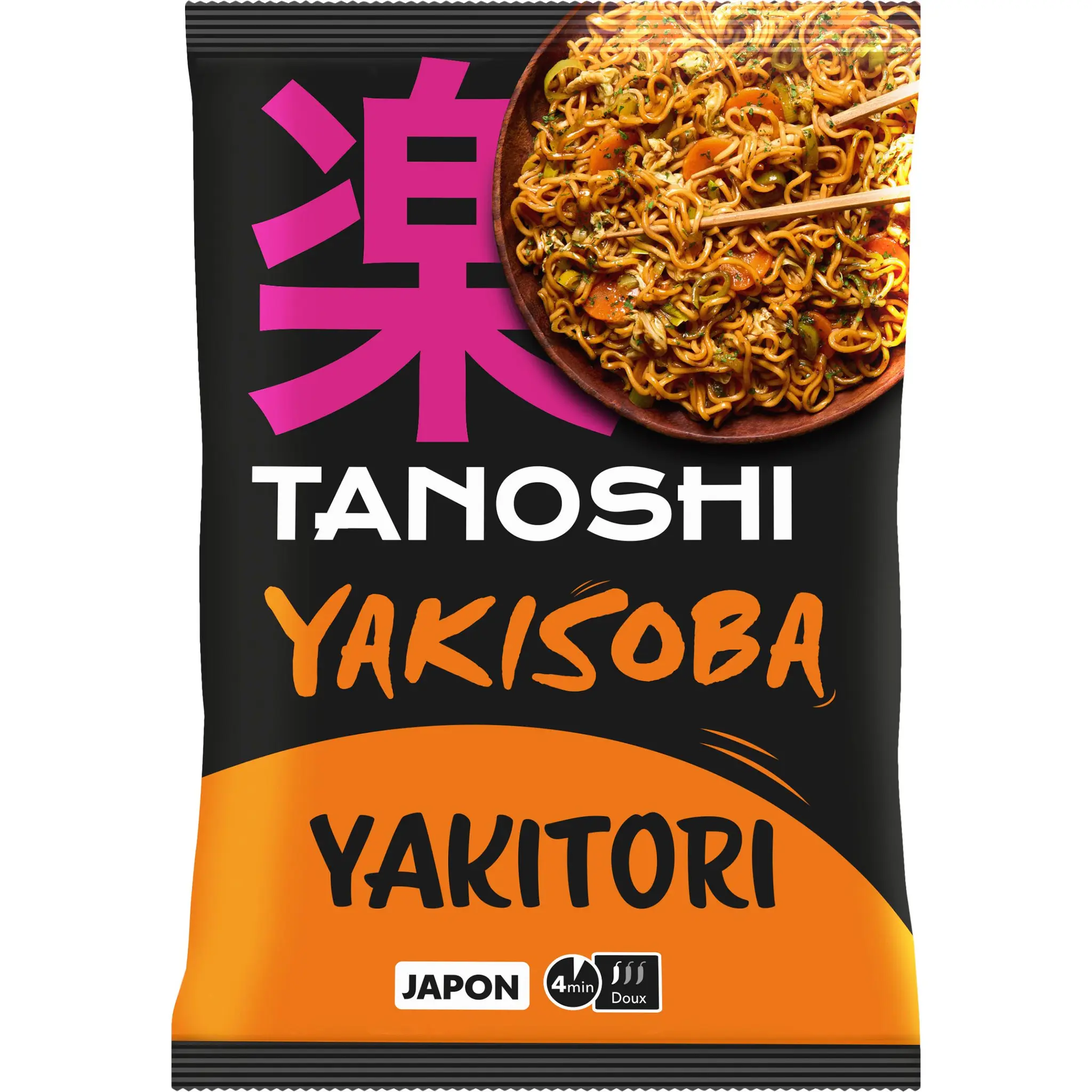 TANOSHI Yakisoba yakitori en sachet