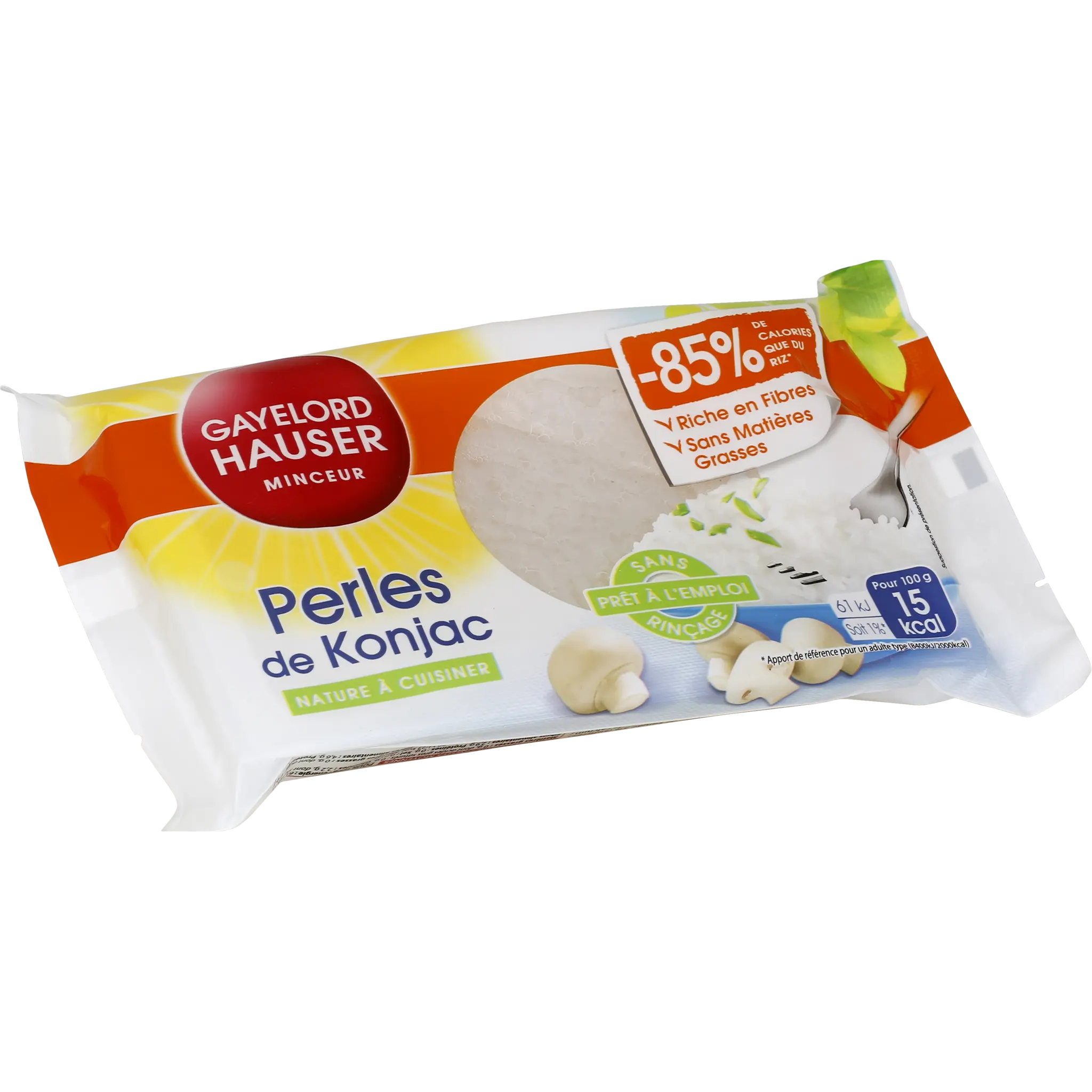 GAYELORD HAUSER Perles de konjac nature sans rinçage