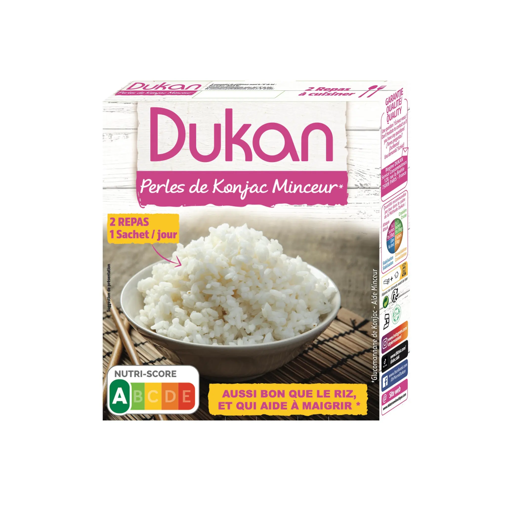 DUKAN Perles de konjac
