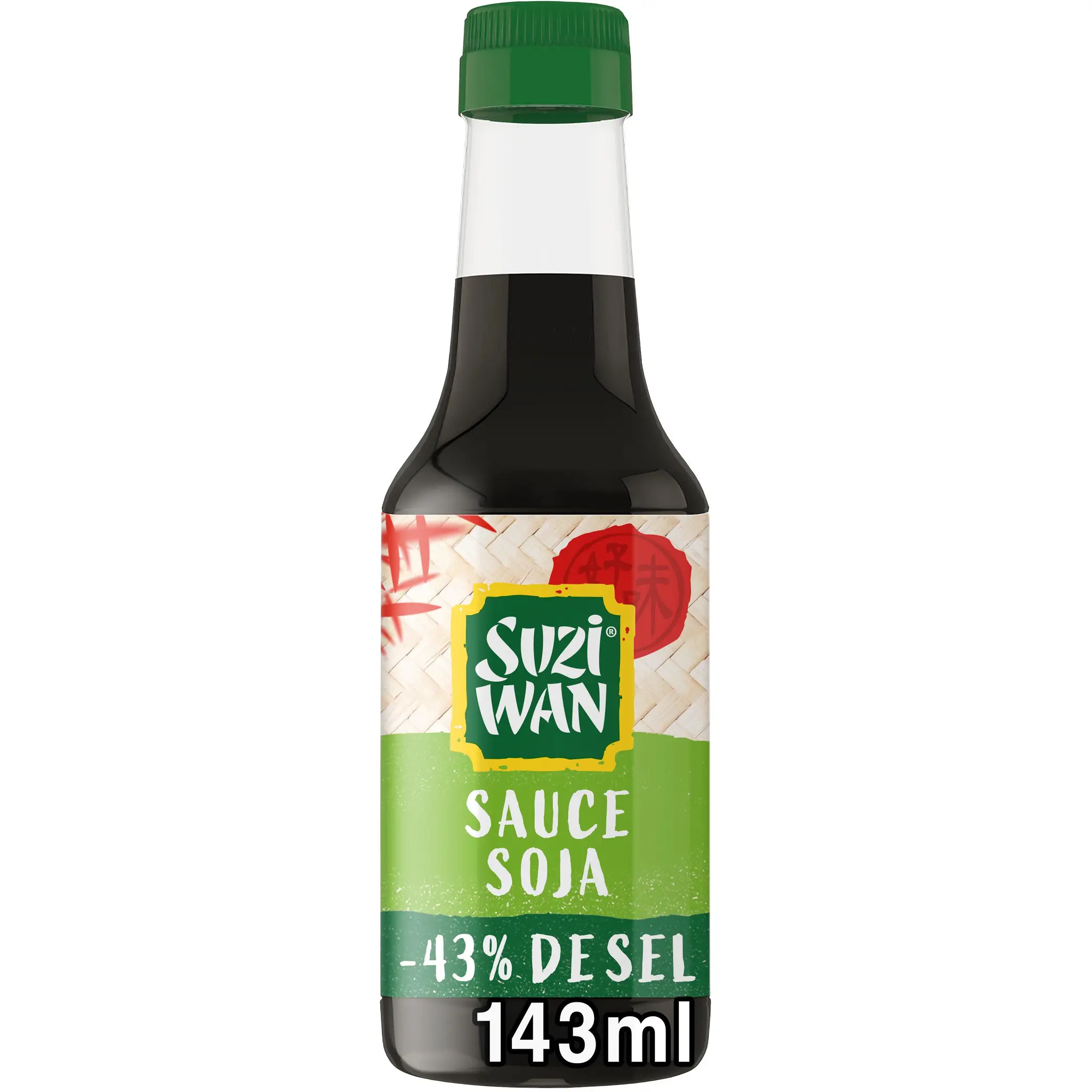 SUZI WAN Sauce soja allégée en sel