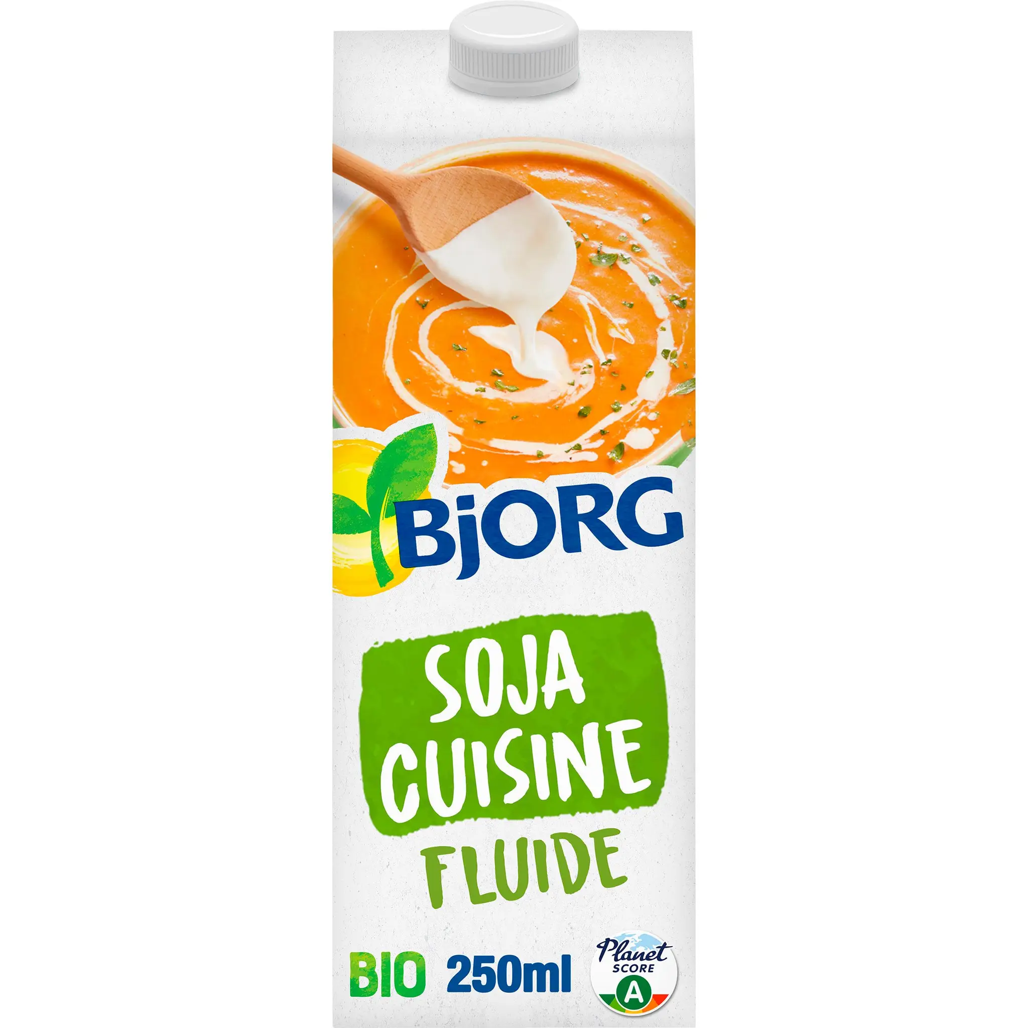 BJORG Soja cuisine fluide bio pauvre en sel