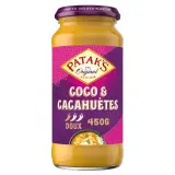 PATAK'S Sauce curry indienne coco cacahuètes et cardamome