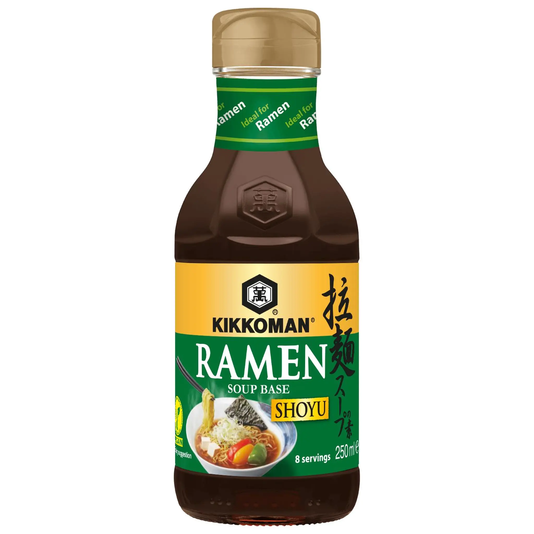 KIKKOMAN Base ramen à diluer à chaud saveur sauce soja