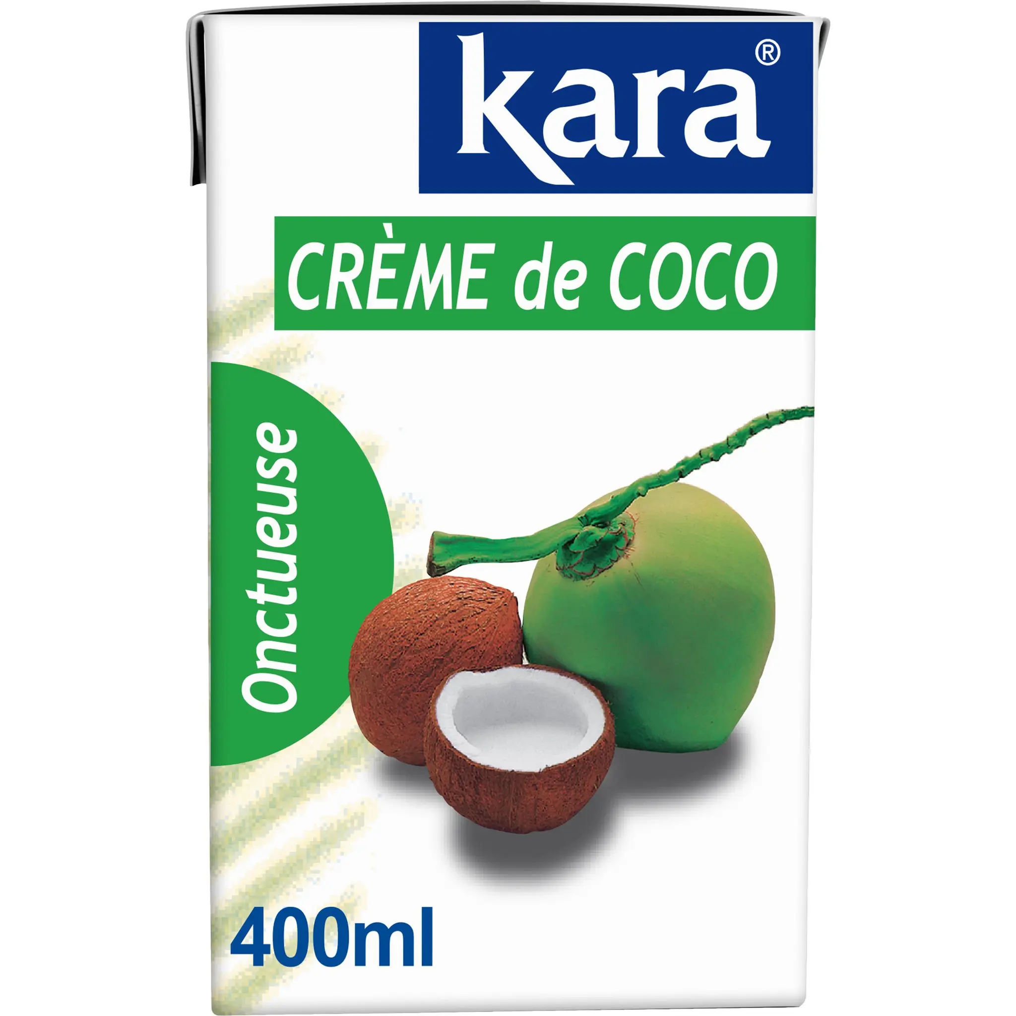 KARA Crème de coco onctueuse brique