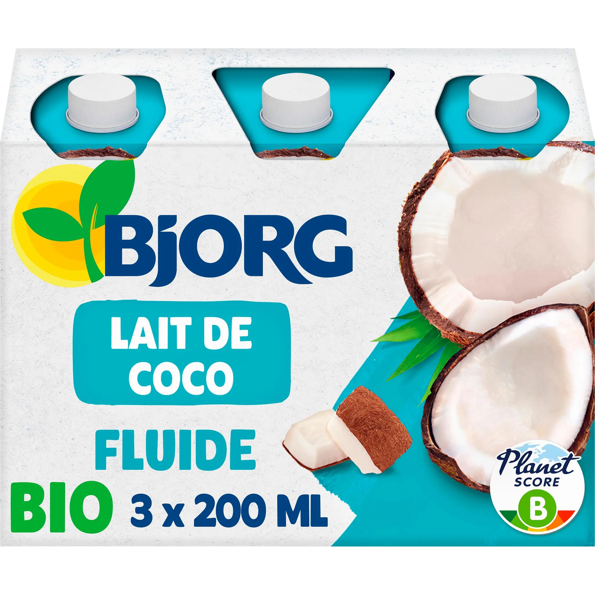 BJORG Lait de coco fluide bio