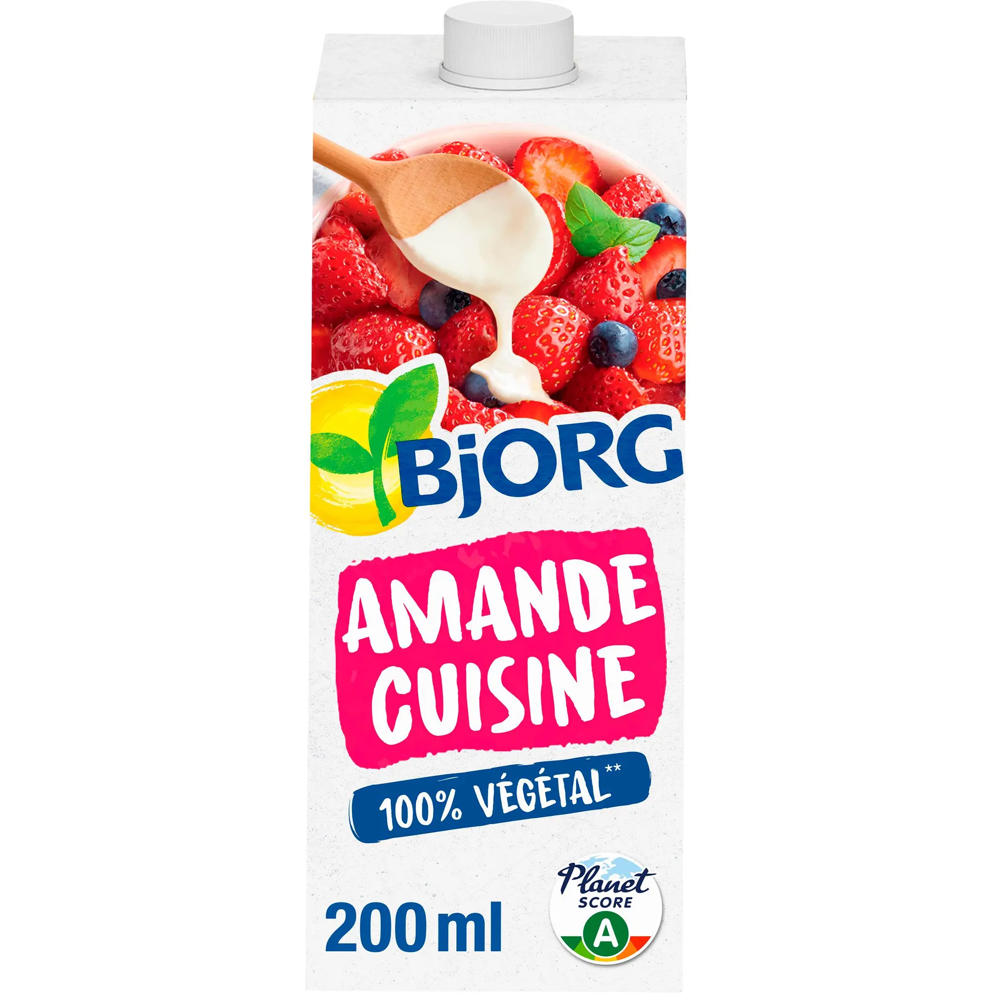 BJORG Amande cuisine bio veggie pauvre en sel