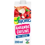 BJORG Amande cuisine bio veggie pauvre en sel