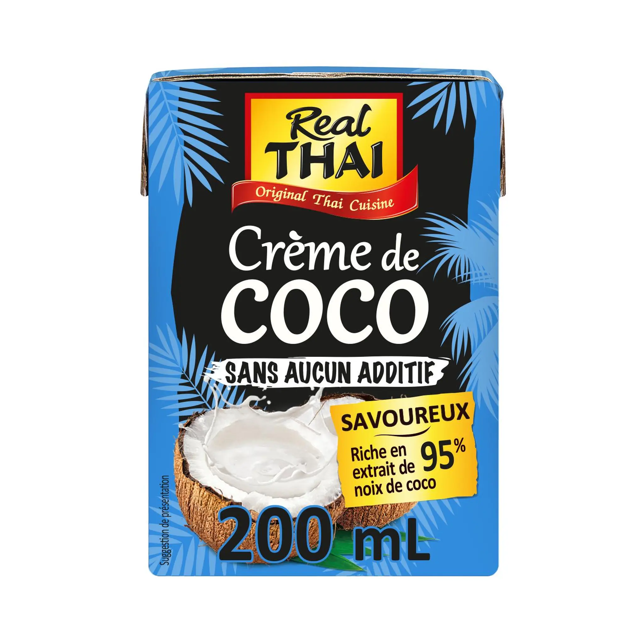 REAL THAI Crème de coco UHT premium saveur