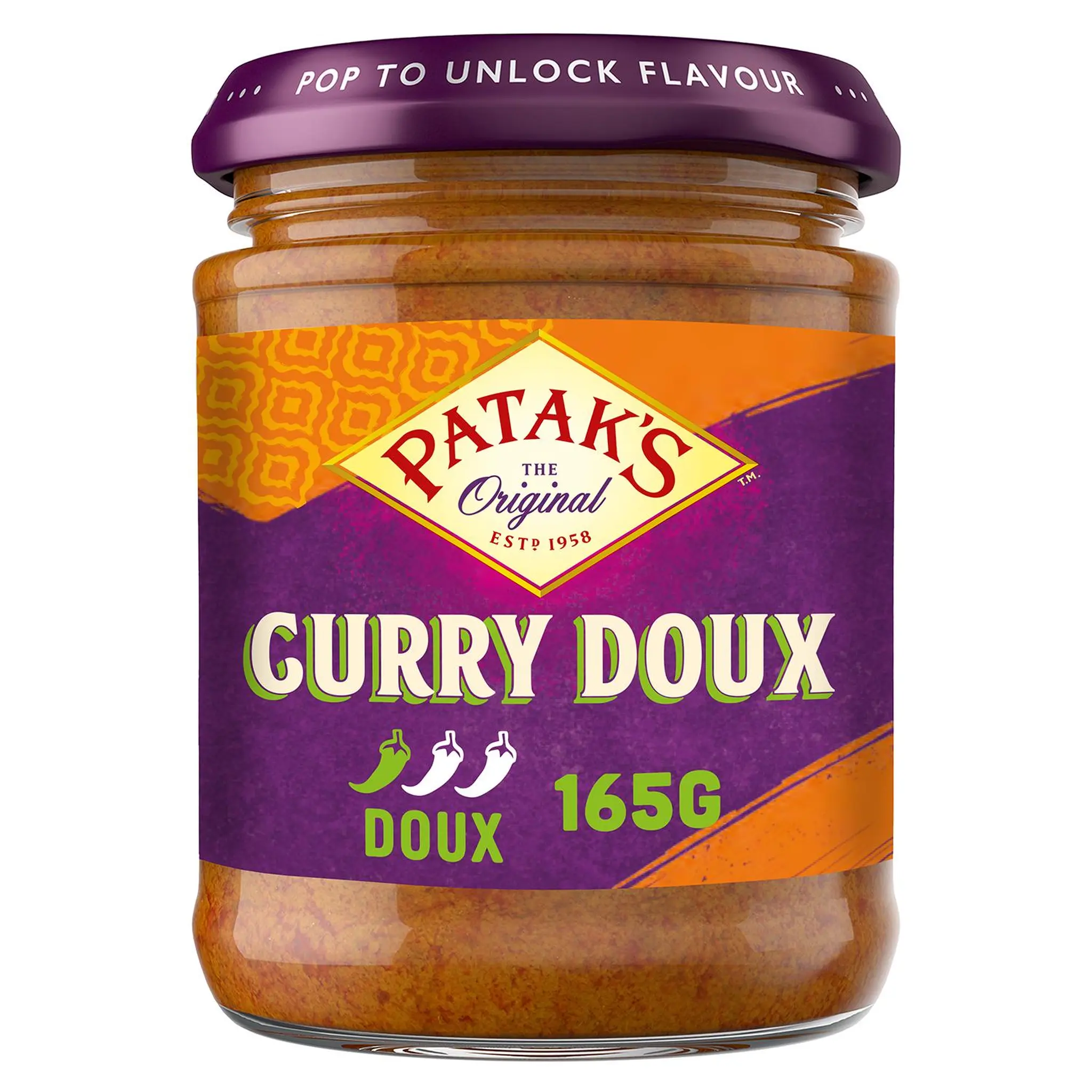 PATAK'S Pâte de curry doux