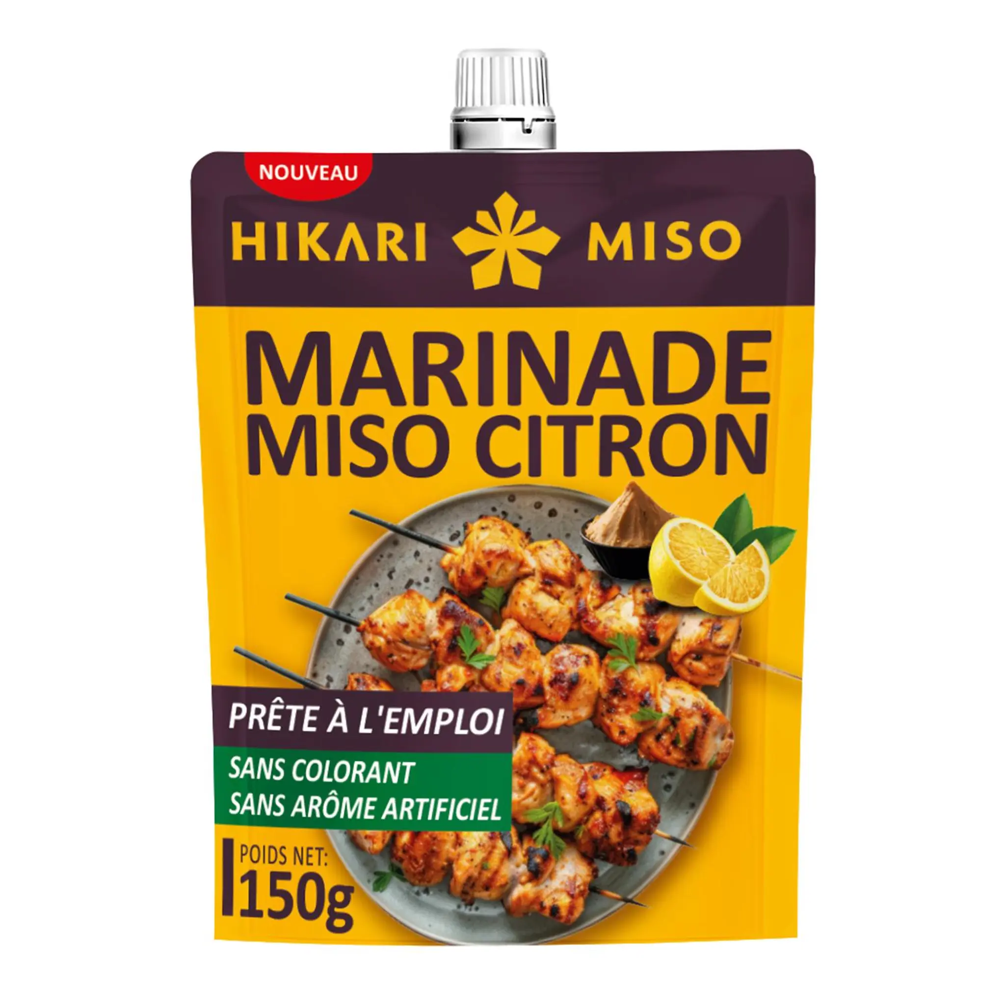 HIKARI Marinade miso citron légèrement acidulée prête à l'emploi