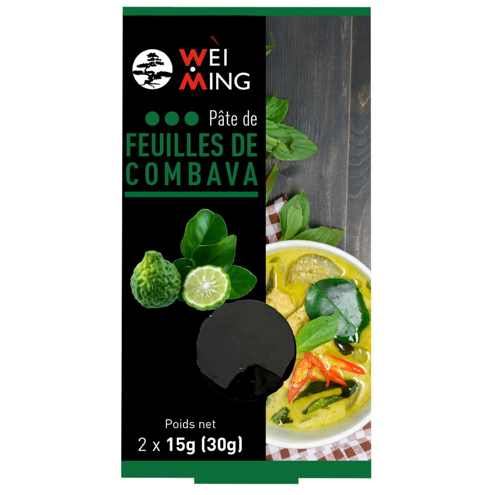 WEI MING Pâte de feuilles de combava