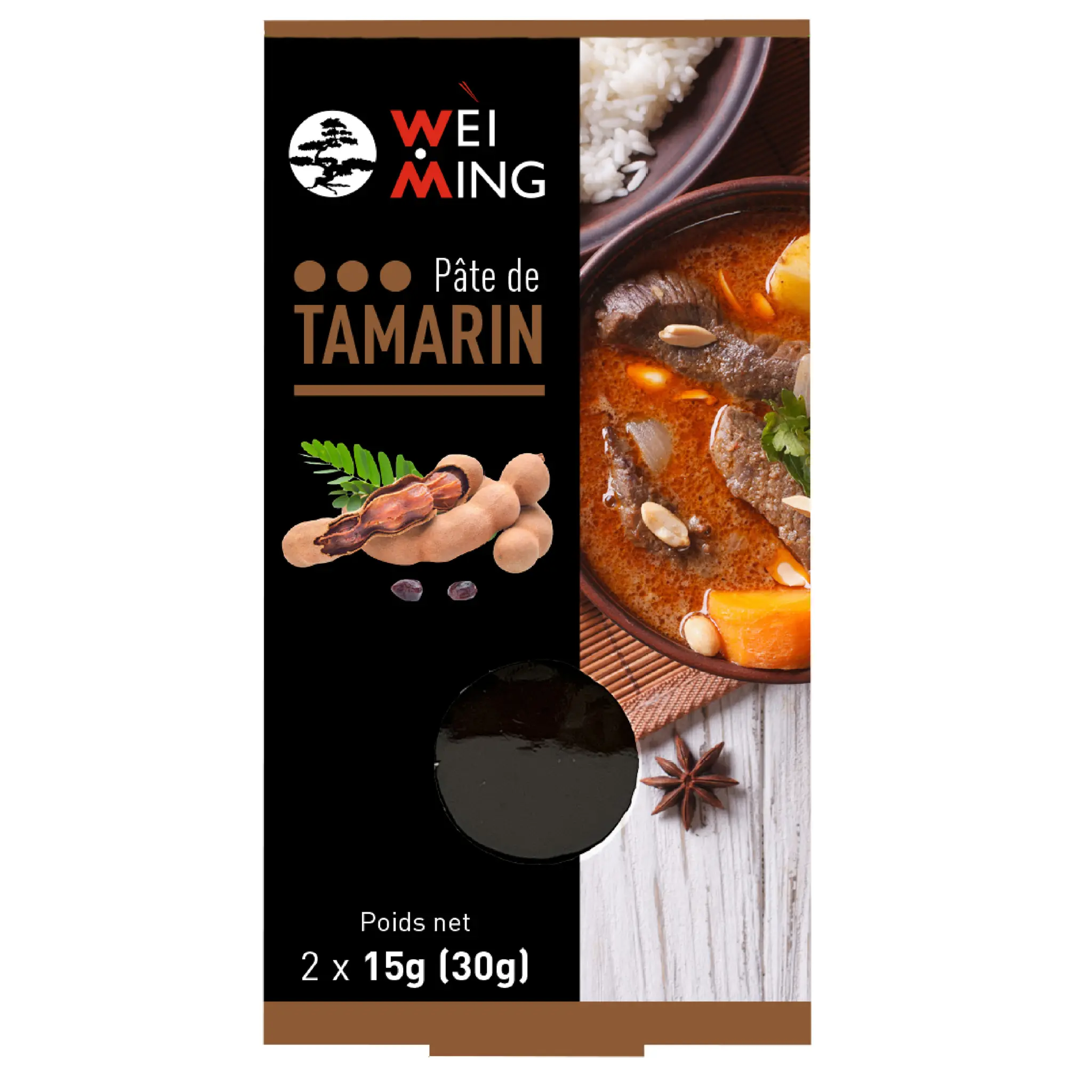 WEI MING Pâte de tamarin