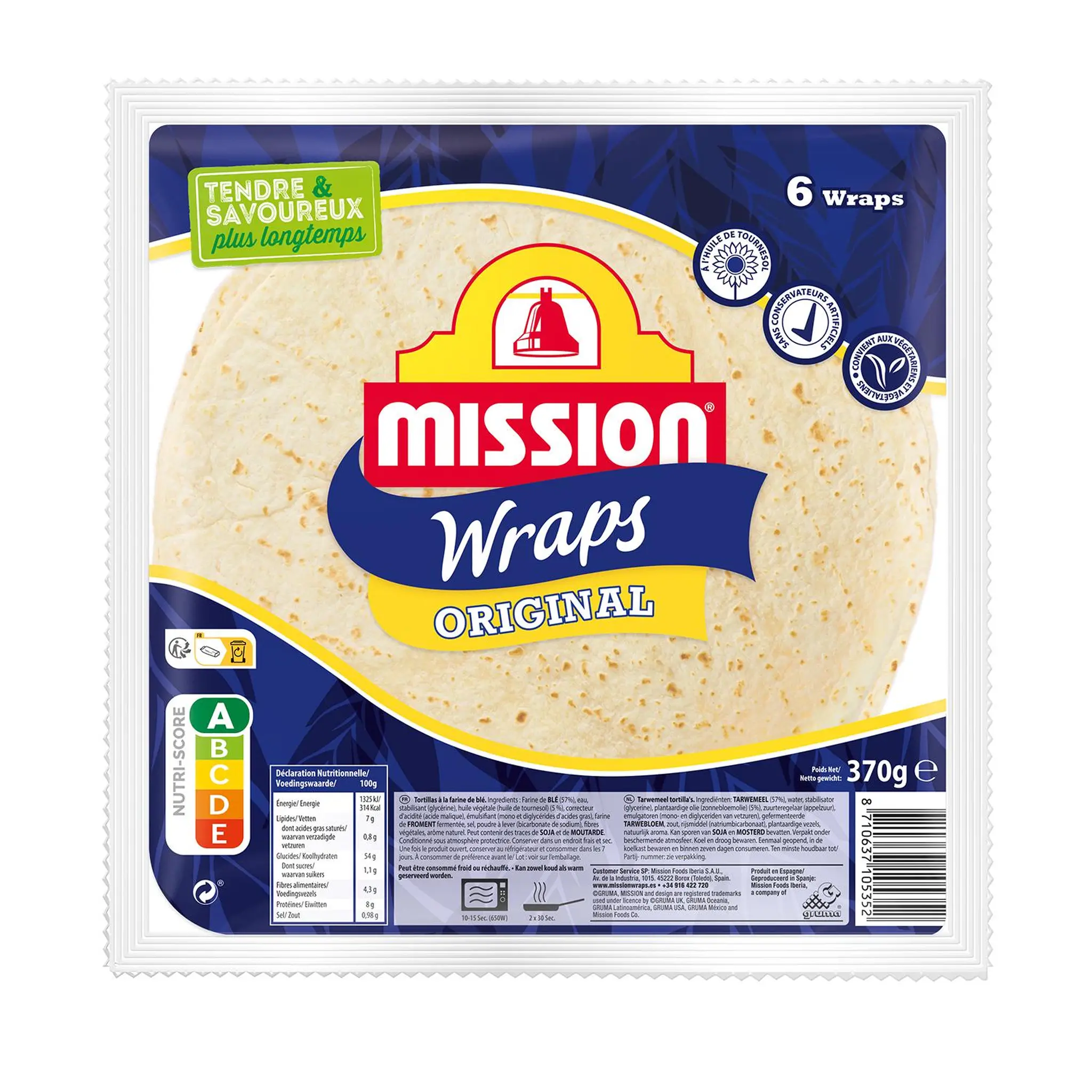MISSION Wraps nature