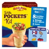 OLD EL PASO Kit tortilla pockets doux