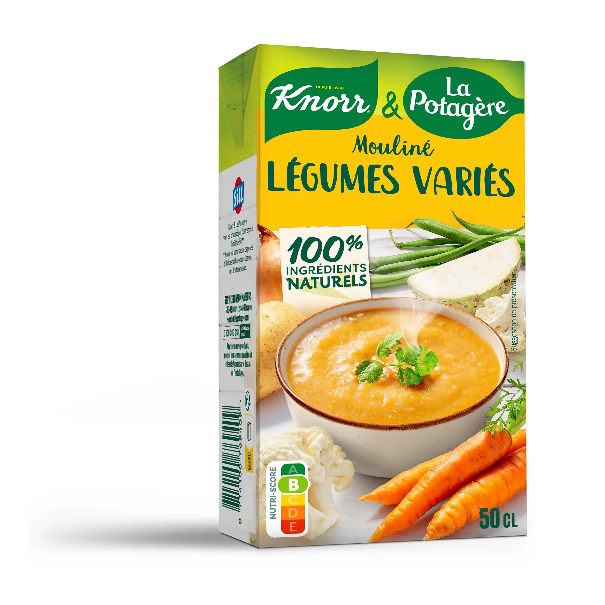 KNORR Soupe moulinée légumes variés