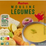 AUCHAN Soupe moulinée de légumes