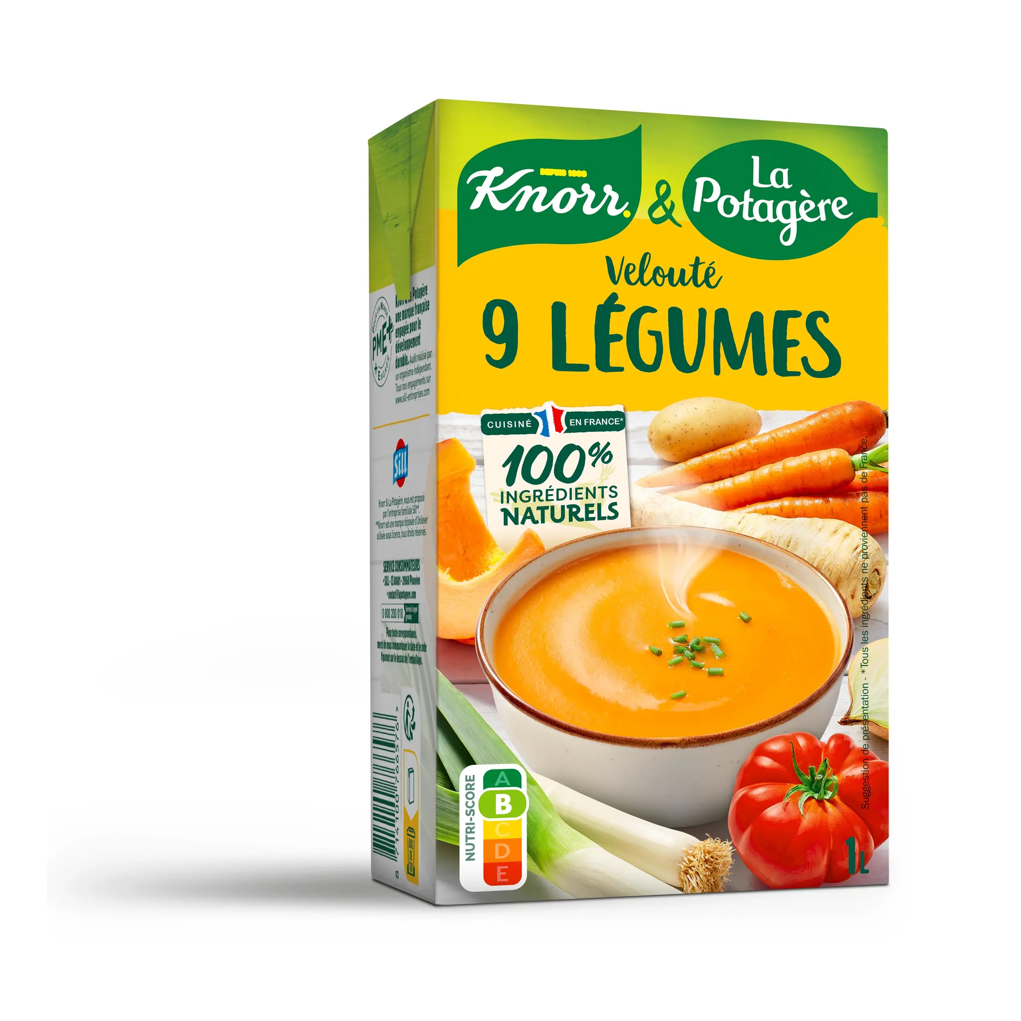 KNORR Soupe veloutée 9 légumes