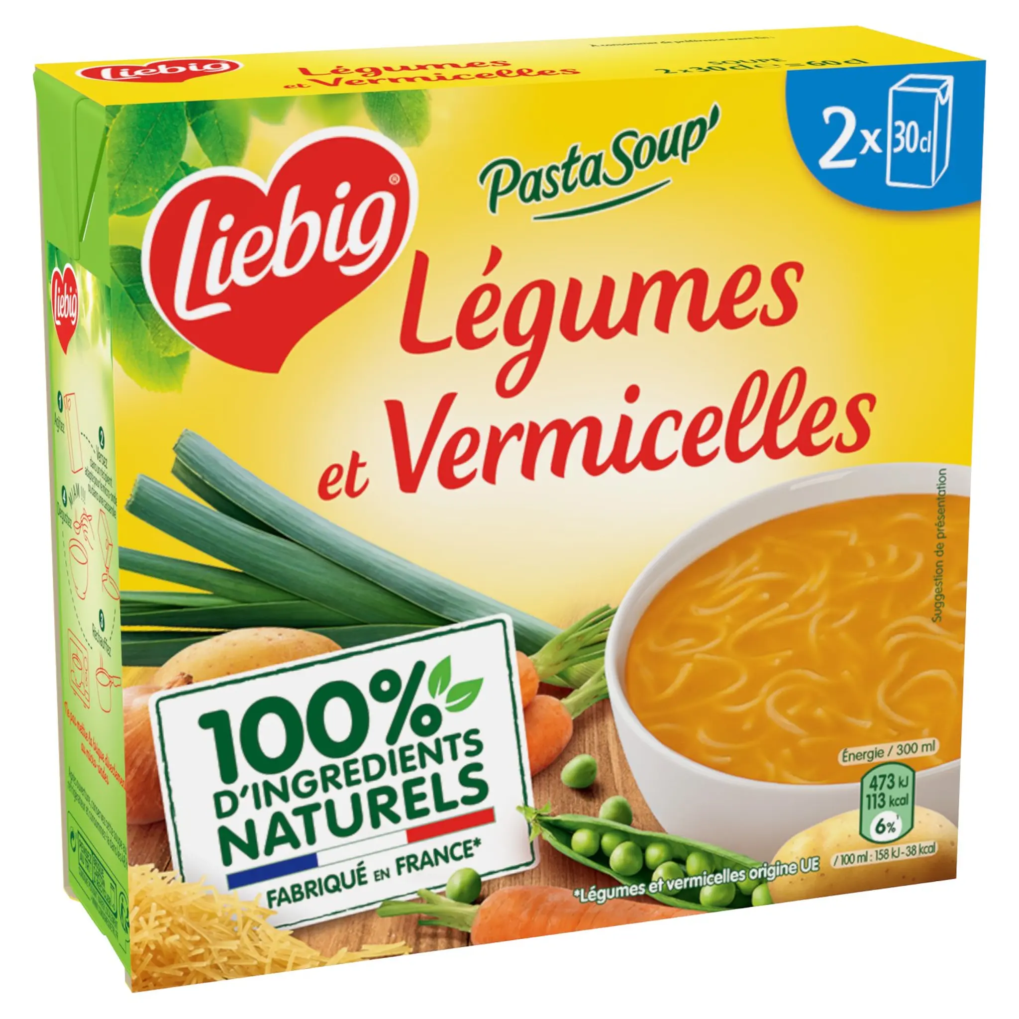 LIEBIG Soupe légumes et vermicelles