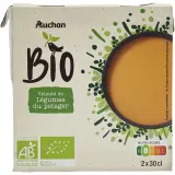 AUCHAN BIO Velouté de légumes du potager