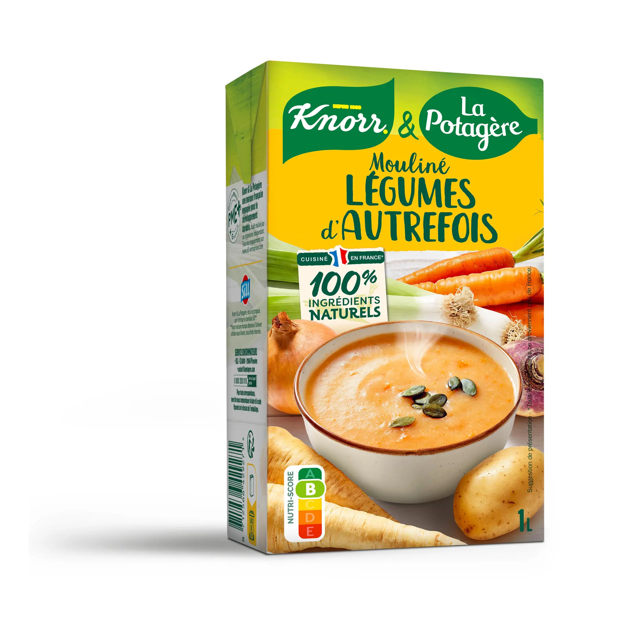 KNORR Soupe moulinée légumes d'autrefois
