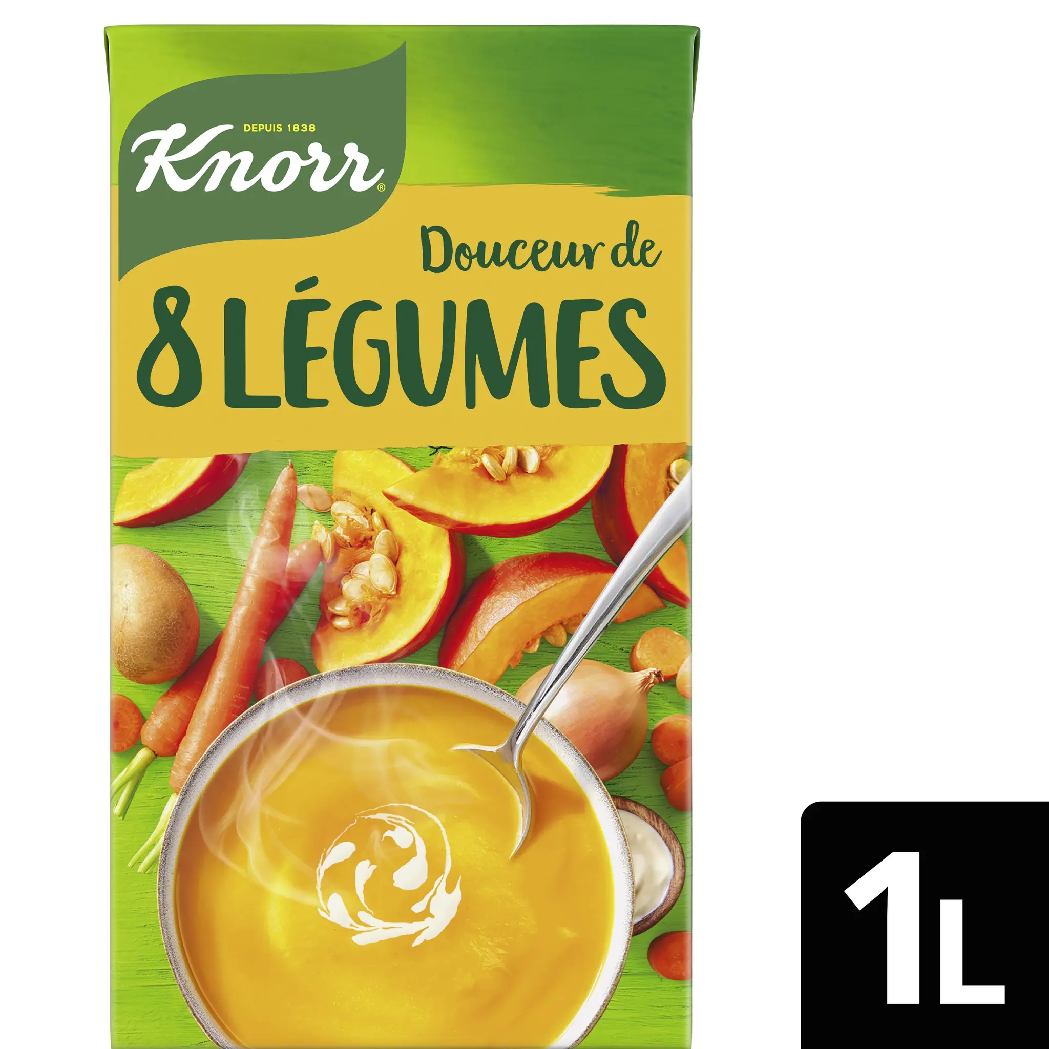 KNORR Soupe douceur de 8 légumes
