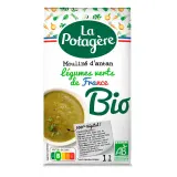 LA POTAGERE Soupe moulinée d'antan aux légumes verts de France bio