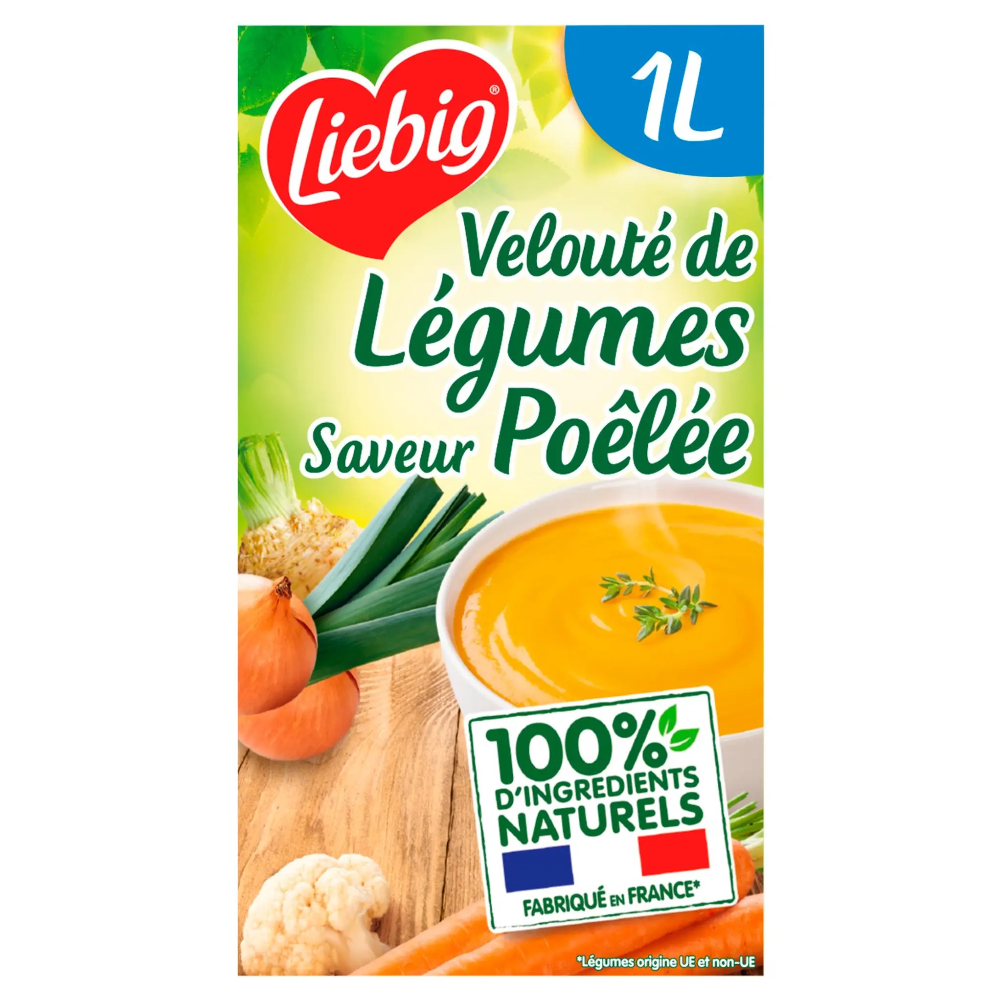 LIEBIG Soupe veloutée de légumes façon poêlée