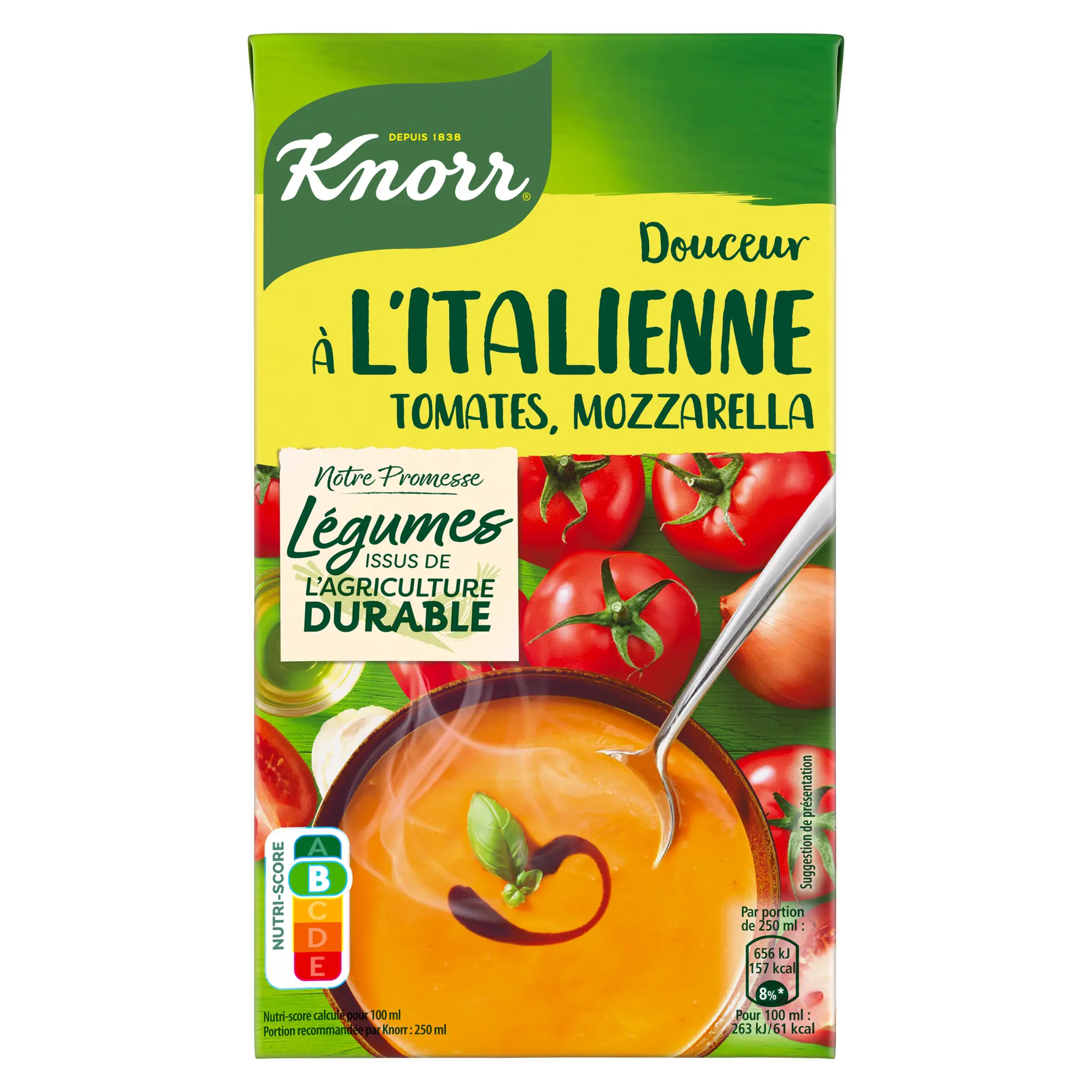 KNORR Soupe douceur à l'italienne tomates mozzarella