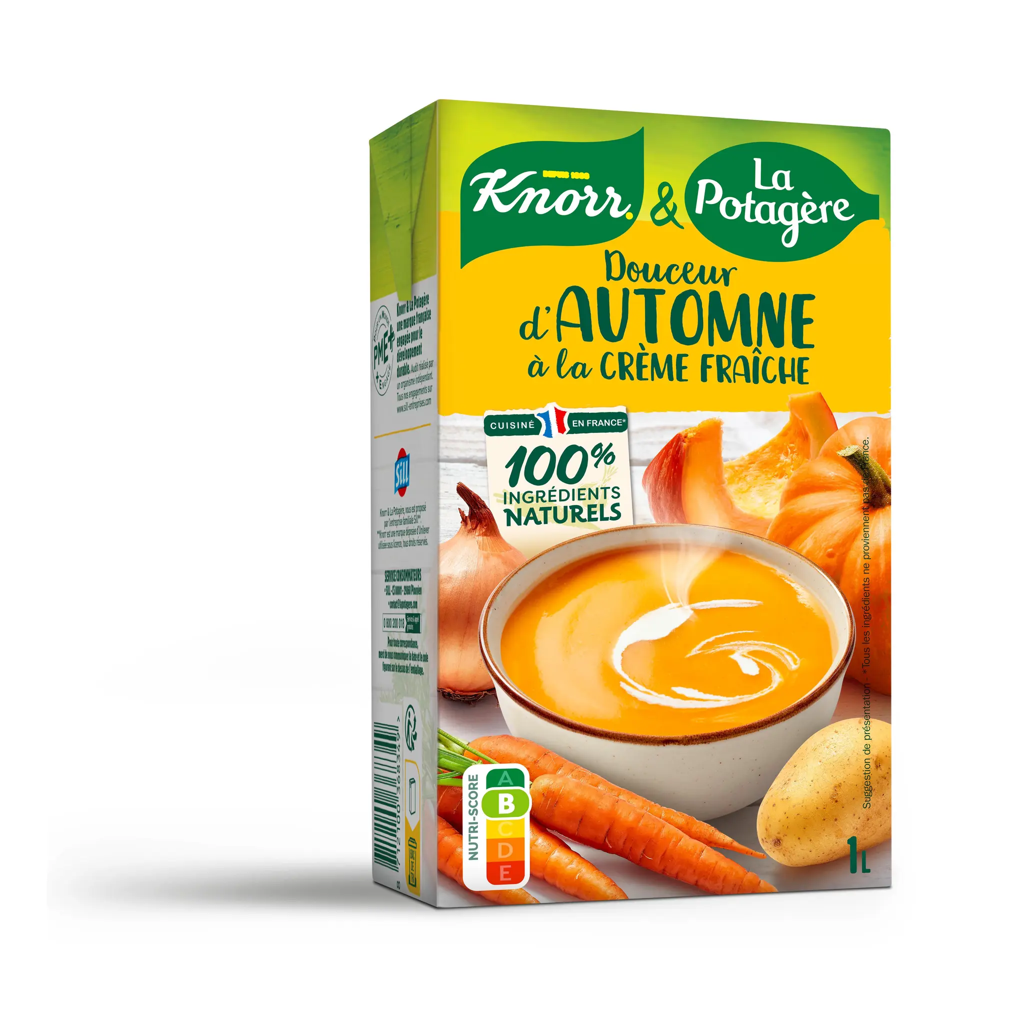 KNORR Soupe douceur d'automne à la crème fraîche