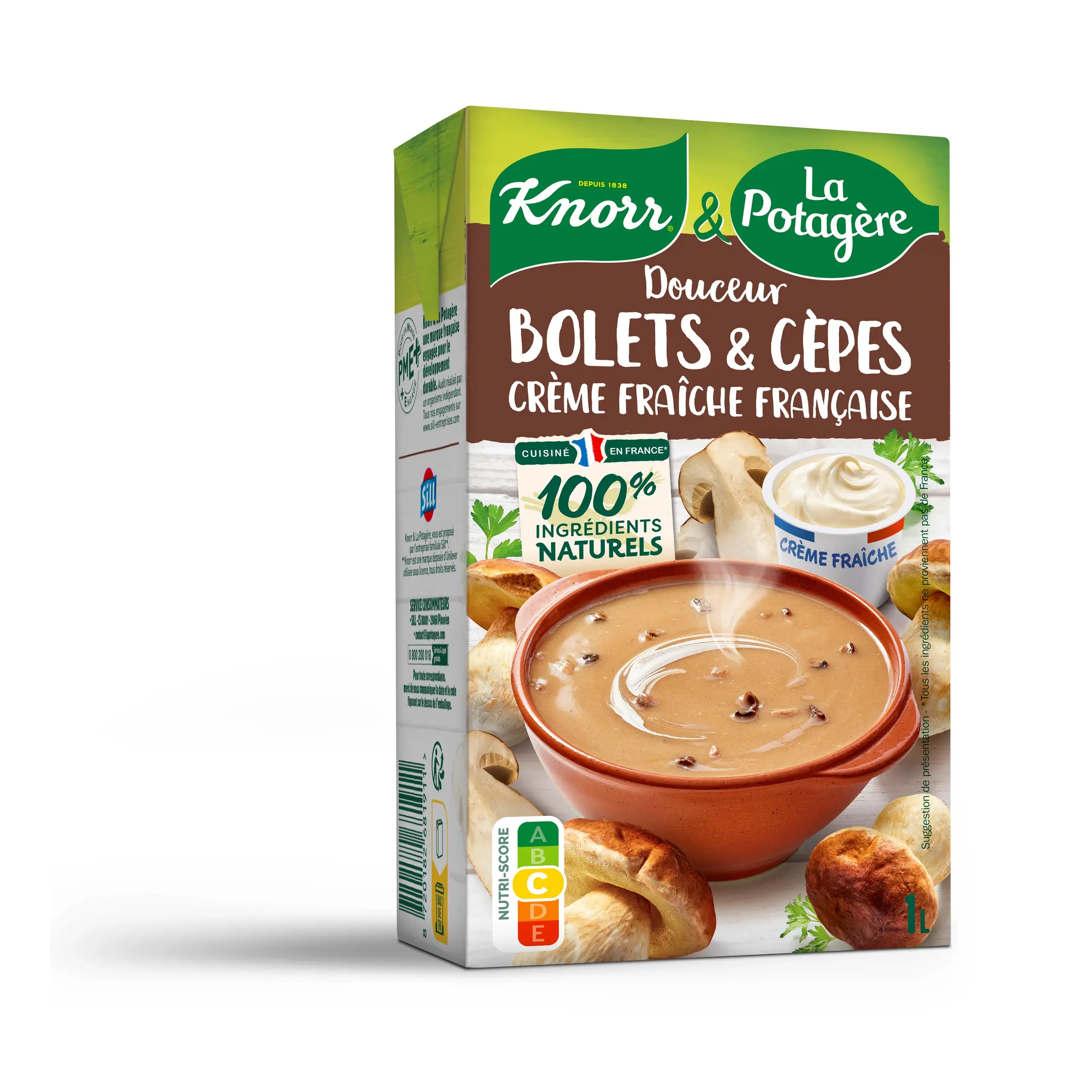 KNORR Soupe douceur de bolets et cèpes