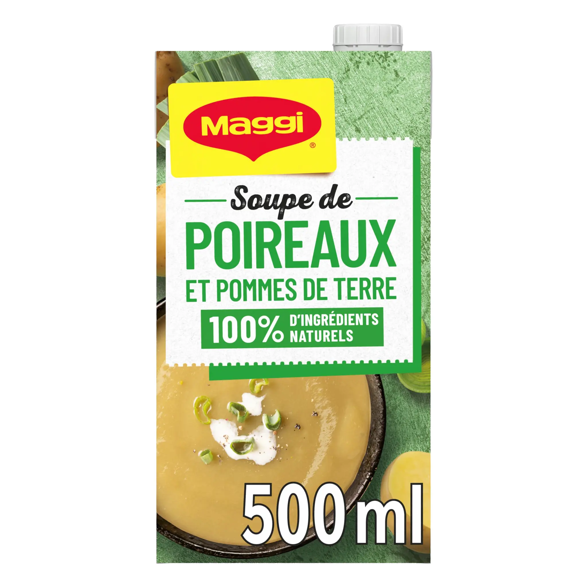 MAGGI Soupe liquide poireau pomme de terre