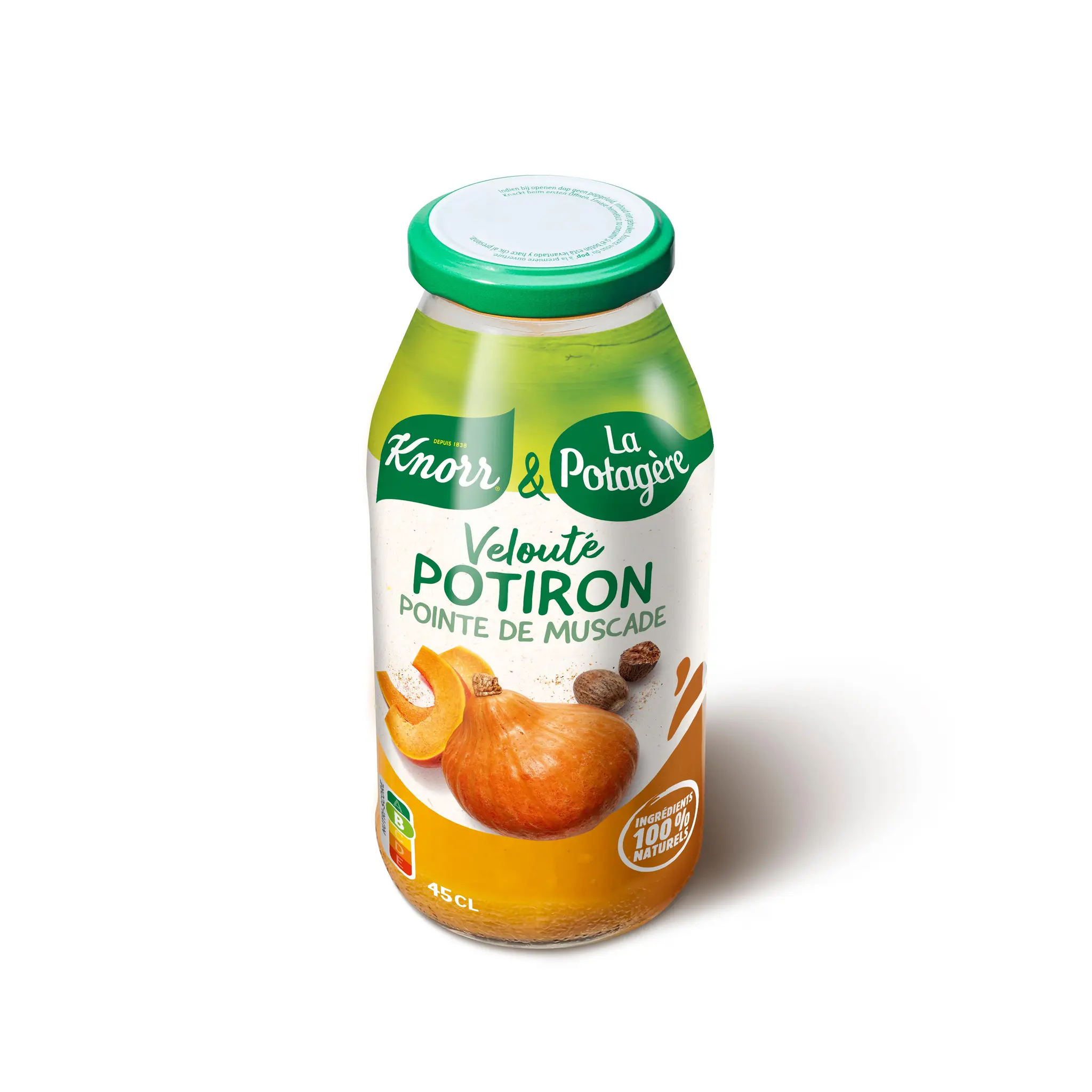 KNORR & LA POTAGERE Soupe velouté de potiron avec pointe de muscade